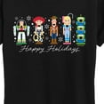 thumbnail image 3 of Toy Story 4 - Happy Holidays Nutcrackers - Women's Short Sleeve Graphic T-Shirt, 3 of 5