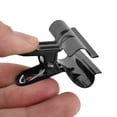 thumbnail image 3 of Office Metal Spring Loaded Document File Clamps Bulldog Clip Black 2pcs, 3 of 3