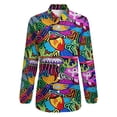 thumbnail image 4 of Mola De Panama Ocean Long Sleeve Blouse Woman Streetwear Casual Shirts Summer Oversize Woman Streetwear Clothing Birthday Present, 4 of 7