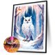 thumbnail image 5 of Pintura de diamante 5D DIY Kit de búho de taladro redondo completo decoración del hogar arte artesanal 30x40cm, 5 of 9
