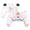 White, variant on PlayVital Panda PS5 Controller Cover - Anti-Slip Silicone Skin w/ Joystick Cap & Stickers-White