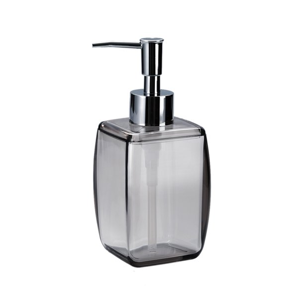 Dispensador de jabón acrílico con bomba for loción de 280 ml, ideal for baño y hotel.