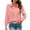 Pink, variant on Otntypg Women Button Down Shirt Sparkly Sequin Shacket Long Sleeve Glitter Cocktail Party Blouses Dressy Casual Work Business Outerwear Tops with Pockets Pink XXL
