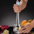 thumbnail image 3 of MORESEC Crushing Ice Stick Lemon Crusher Fruit Crusher Hand Beating Shaved Ice Crushing Ice Tools Sands Popsicle Deals of the Day Clearance Prime, Blue, 3 of 6