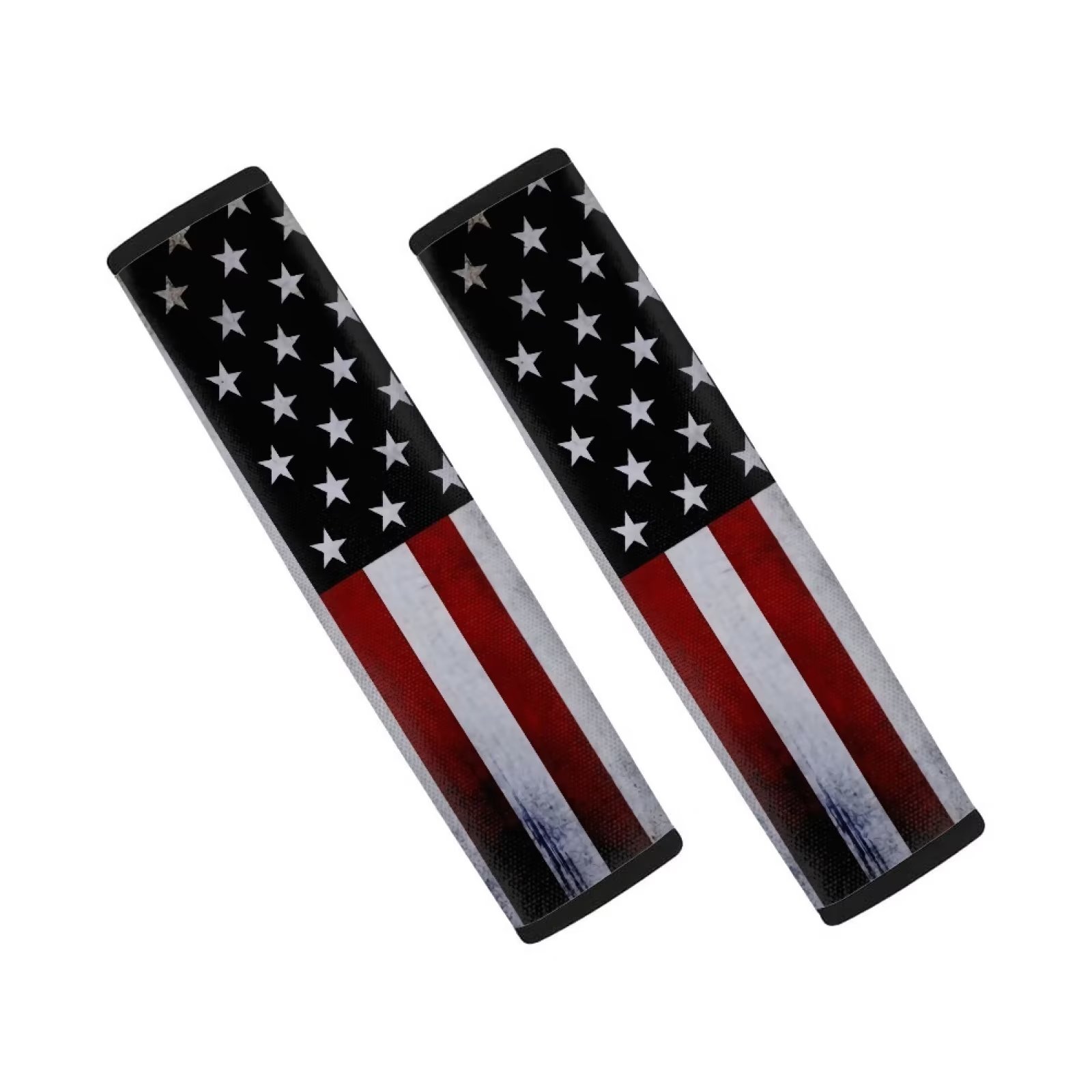 FKELYI Vintage American Flag Car Seat Belt Pad Cover Set of 2 Soft Car Seat Belt Pad Cushion