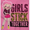 thumbnail image 2 of Betty Boop Girl Power Stick Together Hoodie Sweatshirt Women Brisco Brands S, 2 of 6
