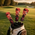 thumbnail image 3 of Yuyamidu Bat Golf Club Head Covers Red Halloween Golf Accessories Waterproof PU Leather for and Driver 3/5 Fairway Woods Hybrids, 3 of 8