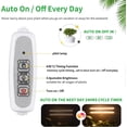thumbnail image 3 of Growing Lamp - for Indoor Plants K Full Spectrum LED Grow Light Strips with Auto ON/OffTimer & Dimmable Levels for house Succulent ( Head脳), 3 of 8