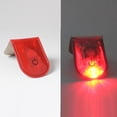thumbnail image 4 of Meileang LED Clip Flashing Light Reflective Light Strip Waterproof Battery Powered Compact Size Lightweight Hiking Running Safety Light, 4 of 8