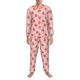 thumbnail image 3 of Balery Strawberry Pijama para Hombre de Dos Piezas con Manga Larga, Conjunto de Dormir y Descanso Suave con Bolsillos-Small, 3 of 7