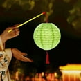 thumbnail image 5 of Xecvkr Chinese Paper Lantern LED Hanging Hollow Out Asian Japanese Lamp Tassel Cane Walking Stick Decor Party 1 Set, 5 of 5