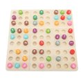 thumbnail image 2 of Juego de lógica Sudoku de colores, doble cara, dos modos de juego, juguete rompecabezas de matemáticas, rompecabezas de Sudoku de madera, juego de mesa, 2 of 5