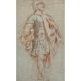 thumbnail image 3 of Jacob Jordaens 12x18 Black Modern Framed Museum Art Print Titled - Mars Standing, 3 of 5