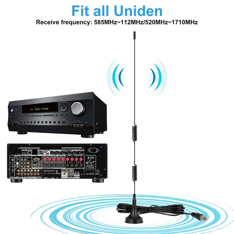 FM Antenna Male For Sound Natural Sound Stereo Receiver For FM Radio/  Hi-Fi/ DAB/ TV Indoor Use Black - AliExpress