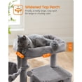 thumbnail image 4 of Torre para gatos pequeños Cat Tree Feandrea con percha ensanchada para gatos grandes, 4 of 9