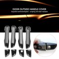thumbnail image 1 of Garosa 8 Pcs Texture Fibre de Carbone Poignée Extérieure pour Honda Civic 2016-2018, 8 Pcs Poignée Extérieure, Poignée Extérieure, 1 of 10