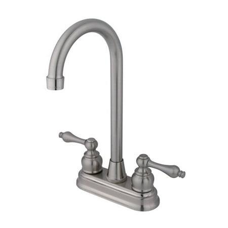 UPC 663370042157 product image for Kingston Brass KB49. AL Victorian Centerset Bar Faucet with Metal Lever Handles | upcitemdb.com