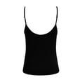 thumbnail image 5 of Camiseta sin mangas de yoga de color liso para mujer - Tirantes, ajuste ceñido - Nailon-spandex - Ropa deportiva/de gimnasio/casual, 5 of 5