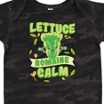 thumbnail image 4 of Inktastic Lettuce Romaine Calm Boys or Girls Baby Bodysuit, 4 of 5