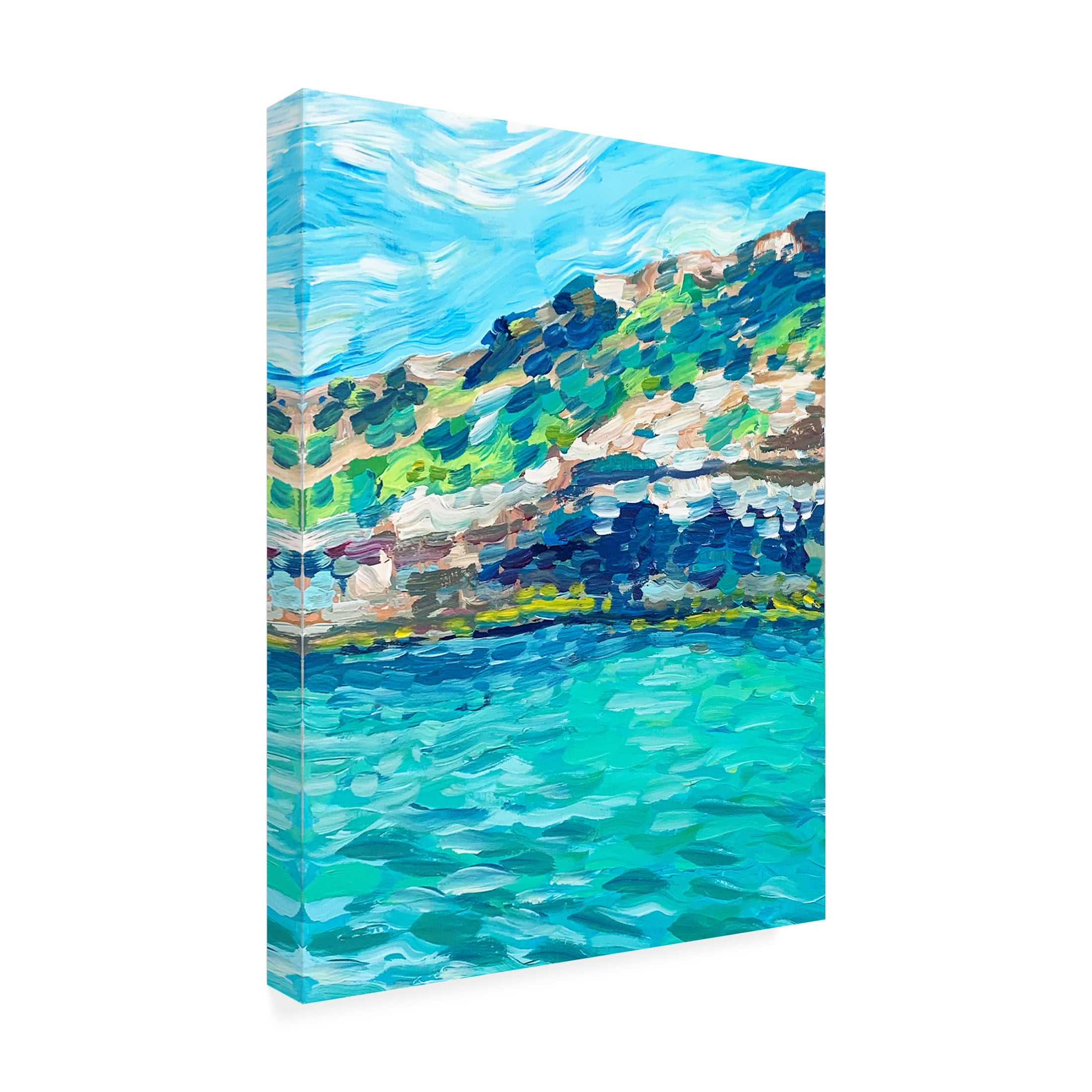 Trademark Fine Art Key and Sea Palma Canvas Wall Art
