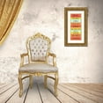 thumbnail image 3 of Greene, Taylor 15x32 Gold Ornate Wood Framed with Double Matting Museum Art Print Titled - SING STRIPE, 3 of 4