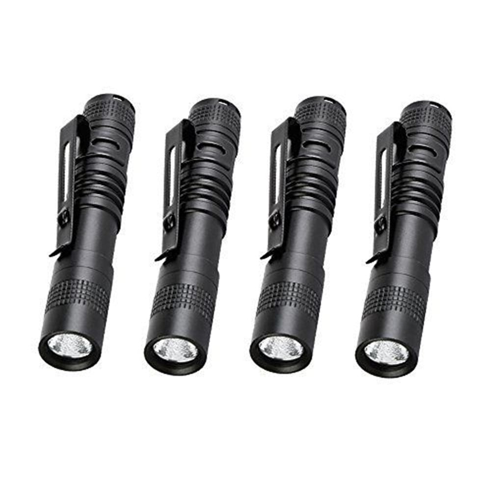 3pcs Portable Mini Pocket Flashlight Tactical XPE LED Small Pen Light