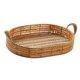 thumbnail image 4 of Cestas para Servir de Estilo Nórdico, Cesta , Soporte para Servir Alimentos, Bandeja Ovalada Tejida a Mano para Servir Café, Pasteles, Bebidas , l L Gloria Cestas de almacenamiento tejidas a mano, 4 of 9