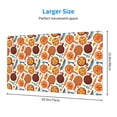 thumbnail image 2 of Rateoe Hot Fresh Pizza Print Mouse Pad - Extended Large Gaming Mousepad,Non-Slip Stitched Edge,16x29.5 Inch, 2 of 8