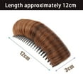 thumbnail image 2 of 3 Pcs Invisible Fluffy Hair Pad, Hair Bun Invisible False Hair Clip, Natural Hair Bump Clip for Volume, Diy Heighten Hair Party Styling, Fluffy Hair Pad for Women (Dark Brown), 2 of 6