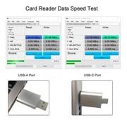 JSER USB-C Type C and USB 2.0 to NM Nano Memory Card TF Micro SD Card Reader for Huawei Cell Phone JSER