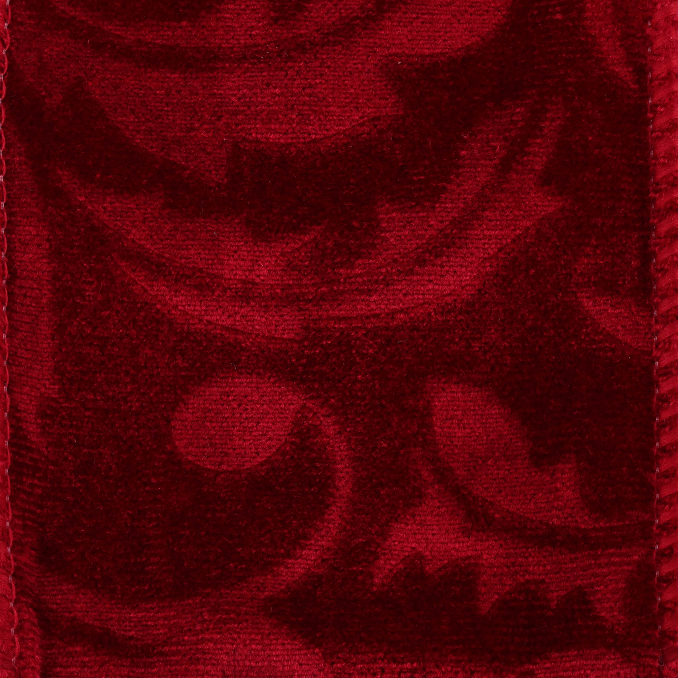 Red Embossed Christmas Ribbon, 2.5" x 21', by Holiday Time