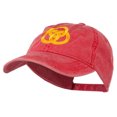 thumbnail image 2 of 3 Rings Connected Embroidered Cap - Red OSFM, 2 of 5