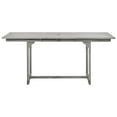 thumbnail image 6 of vidaXL Patio Dining Table (47.2"-66.9")x31.5"x29.5" Solid Acacia Wood, 6 of 9