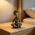 thumbnail image 5 of mdesiwst Tree Woman Figurine Resin Meditating Yoga Zen Pose Statue Tree of Life Mystical Creature Decorative Ornament for Home Living Room Bedroom Office Table Decor, 5 of 8
