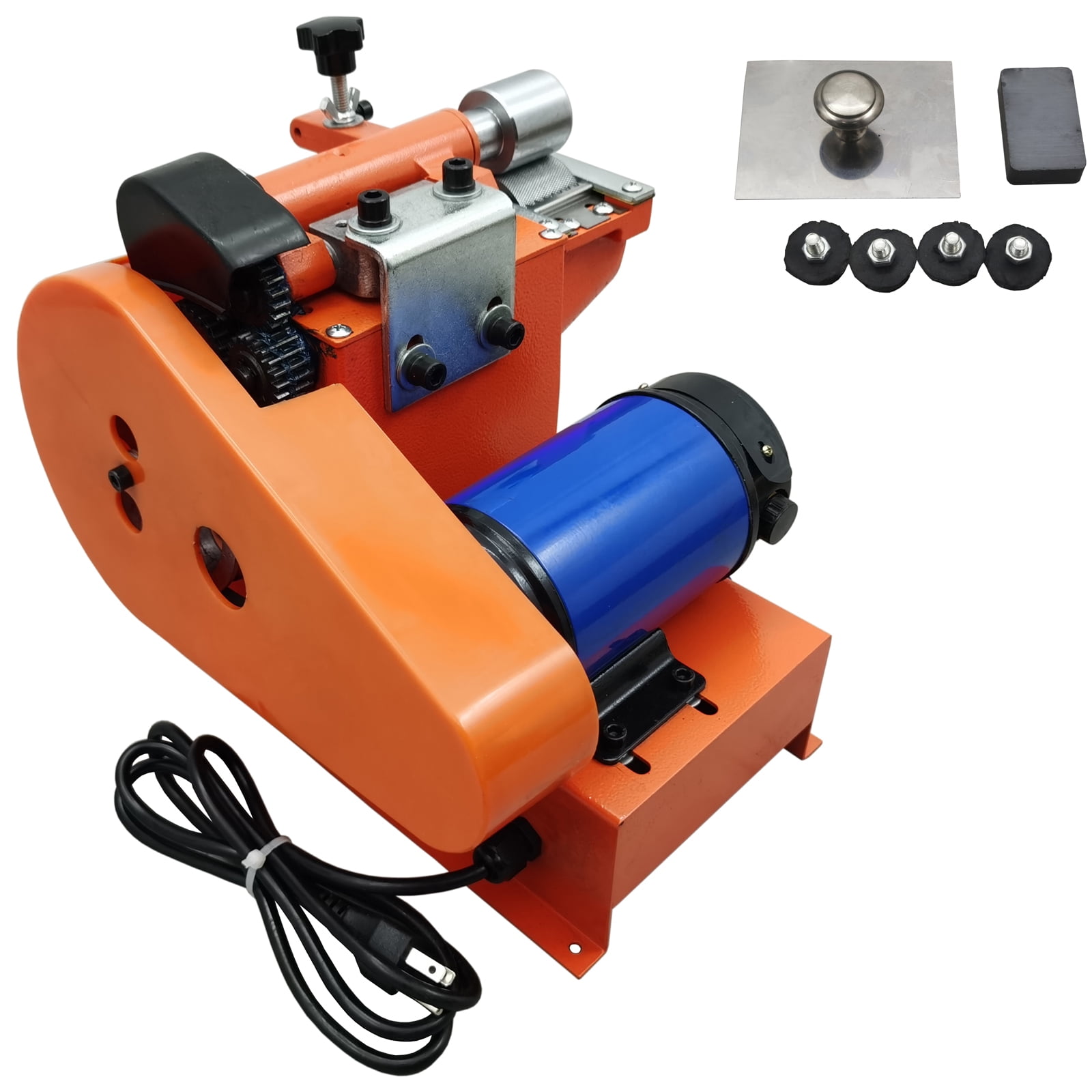 Small Desktop Leather Gluing Machine 0-1.6" Width Uniform Gluing Desktop Gluer for Shoes Leather
