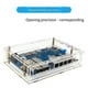 thumbnail image 5 of For Banana Pi R4 Acrylic Shell Development Board Open Source Router Protective Shell Can Be Installed with A Radiator, 5 of 5