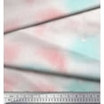 thumbnail image 3 of Soimoi Polyester Crepe Fabric Ombre Tie-Dye Decor Fabric Printed Yard 52 Inch Wide, 3 of 3