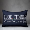 thumbnail image 3 of Creative Products Good Tidings of Comfort and Joy 14x20 Spun Poly Pillow, 3 of 3