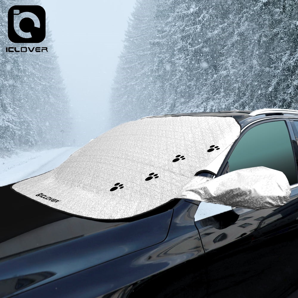 Outdoor Wiper Snow Cover & Car Windshield with Edge Shade