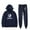 Navy, variant on CORTIS Logo Hoodie Jogger Pants Two Piece Set Sweatshirts Sweatpants Women Men Outfit Sets