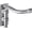 Silver, variant on PETGLE Blackout Curtain rod for windows 28 to 48, Wrap Around Curtain Rods for Bedroom, Living Room, Adjustable from 30 to 57 Inches, Matte Black