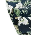 thumbnail image 5 of INSPIRE CHIC Women's Floral Tropical Boho Midi Wrap Skirt XS Navy Blue, 5 of 7