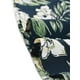 thumbnail image 4 of INSPIRE CHIC Falda Cruzada A Media Pierna Floral Hawaiana Tropical Bohemia Para Mujer Azul gris oscuro S, 4 of 4