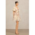 thumbnail image 2 of Vestido Bellabarnetten Xezey con cuello en V y mangas cortas con estampado de flores, 2 of 6