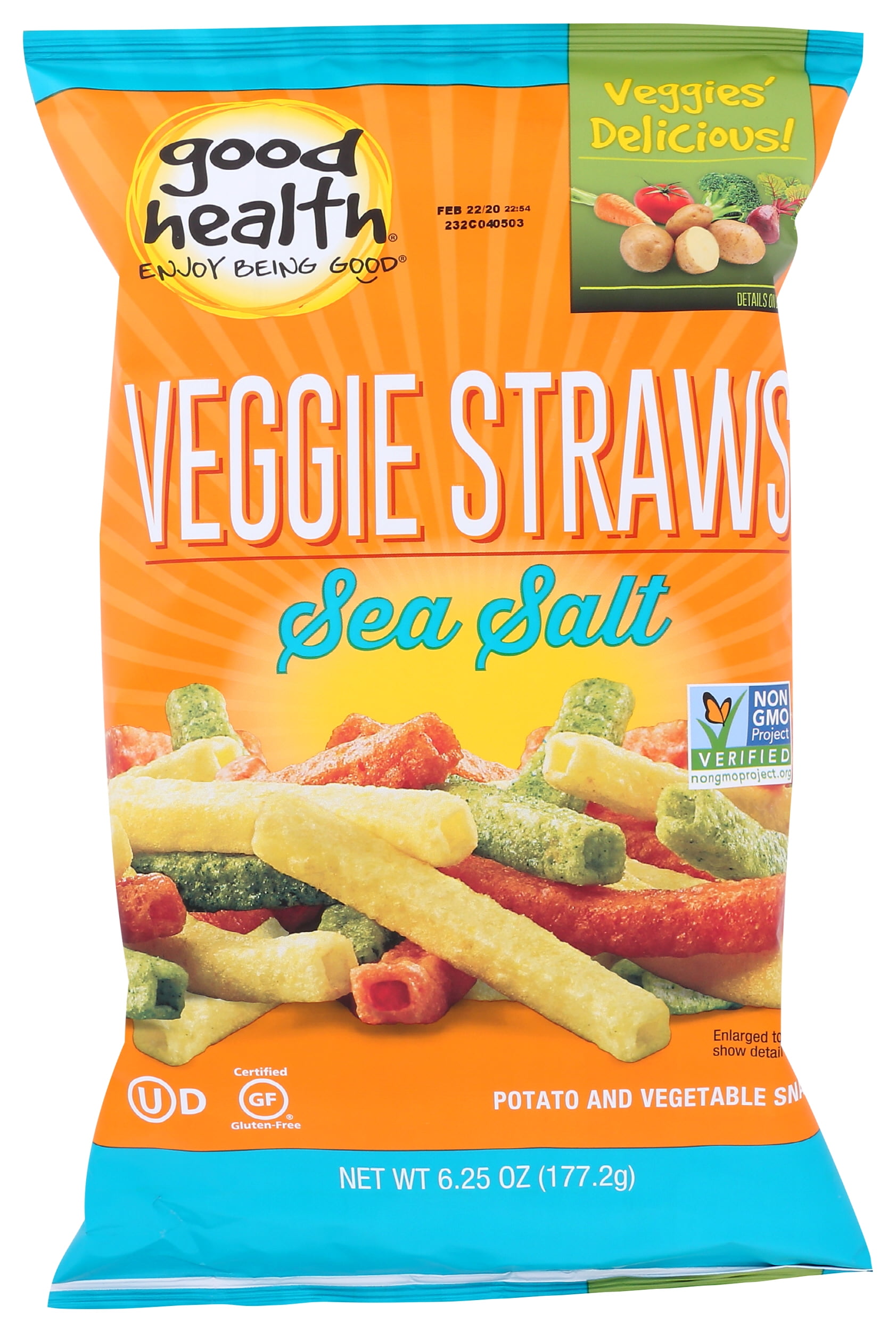 Good Health Veggie Straws 6.25 Ounce Pack Of 10 - Walmart.com