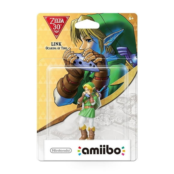 Amiibo Link Ocarina of Time Nintendo Físico