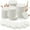 White, variant on NOGIS 60 Pcs Round Makeup Sponges for Foundation Makeup Sponge Facial Powders Puff Cosmetic Sponge Makeup Eye Face Foundation Powders Blender for All Skin Types, Wet and Dry Dual Use (White)