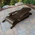 thumbnail image 3 of Highwood's Hamilton Adirondack Chair - Folding & Reclining, Outdoor, Eco-friendly, Synthetic Wood, 3 of 8
