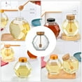 thumbnail image 3 of GOOHOCHY 2Pack Simple Design Glass Storage Jars for Honey and Food Containers, 3 of 8