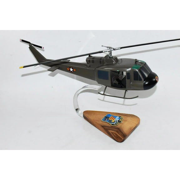 Bell® UH-1H Huey, 213th Helicopter Squadron VNAF DA NANG, 16" Mahogany Scale Model